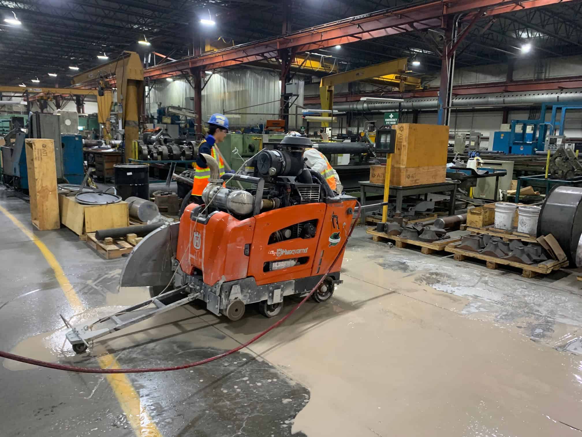 The Complete Guide to Concrete Sawing: Techniques, Tools, and Applications Concrete sawing is an essential construction and renovation technique that involves cutting through concrete structures using specialized equipment. Whether you're a contractor, DIY enthusiast, or property owner planning a renovation project, understanding the fundamentals of concrete sawing can save you time, money, and ensure professional results. This comprehensive guide will walk you through everything you need to know about concrete sawing, from basic techniques to advanced applications, helping you make informed decisions for your next project. What is Concrete Sawing? Concrete sawing, also known as concrete cutting, is the process of cutting through concrete using diamond-tipped blades or other specialized cutting tools. This technique allows for precise cuts in concrete structures without causing damage to surrounding areas, making it invaluable for renovation, demolition, and construction projects. The process involves using powerful saws equipped with diamond blades that can slice through reinforced concrete, creating clean, accurate cuts for various applications such as doorways, windows, utility trenches, and decorative patterns. Types of Concrete Sawing Understanding the different types of concrete sawing is crucial for selecting the right method for your specific project needs. Each type offers unique advantages and is suited for particular applications. 1. Flat Sawing (Slab Sawing) Flat sawing is the most common type of concrete cutting, performed on horizontal surfaces such as floors, bridge decks, and pavement. This method uses a walk-behind saw or ride-on saw with a diamond blade that cuts downward into the concrete. Key Features: Ideal for cutting expansion joints Perfect for creating openings in concrete slabs Commonly used in road construction and repair Can achieve depths up to 24 inches or more Applications: Removing damaged concrete sections Creating control joints in new concrete Cutting openings for utilities Preparing surfaces for overlays 2. Wall Sawing Wall sawing involves cutting vertical or angled surfaces using a track-mounted saw system. This method provides exceptional precision and can handle both reinforced and non-reinforced concrete walls. Key Features: Mounted on a track system for stability Can cut at various angles Suitable for thick concrete walls Produces minimal dust and debris Applications: Creating doorways and windows HVAC openings Stairwell modifications Architectural renovations 3. Wire Sawing Wire sawing utilizes a diamond wire loop to cut through extremely thick concrete sections or when access is limited. This method is particularly effective for large-scale demolition projects and complex cutting scenarios. Key Features: Can cut through virtually any thickness Minimal space requirements Suitable for irregular shapes Excellent for underwater cutting Applications: Bridge demolition Large structural removals Cutting around rebar and post-tensioned cables Confined space operations 4. Core Drilling While technically drilling rather than sawing, core drilling is often grouped with concrete sawing services. This method creates precise circular holes in concrete using hollow diamond core bits. Key Features: Creates perfectly round holes Available in various diameters Can drill at any angle Minimal structural impact Applications: Plumbing and electrical installations Anchor bolt placement Sampling and testing Utility penetrations 5. Chain Sawing Chain sawing uses a diamond chain wrapped around a guide bar, similar to a chainsaw but designed specifically for concrete. This method is ideal for cutting in tight spaces or when portability is essential. Key Features: Highly portable Excellent for confined spaces Can cut irregular shapes Suitable for emergency situations Applications: Rescue operations Tight space cutting Curved cuts Emergency access creation Choosing the Right Concrete Sawing Method Selecting the appropriate concrete sawing technique depends on several factors: Project Requirements Consider the size, depth, and complexity of your cuts. Simple straight cuts might only require flat sawing, while complex architectural modifications may need wall sawing or wire sawing. Access Limitations Evaluate the available space around your cutting area. Confined spaces may require chain sawing or wire sawing, while open areas can accommodate larger equipment. Concrete Thickness The thickness of your concrete will largely determine which method is feasible. Thin slabs work well with flat sawing, while extremely thick sections may require wire sawing. Precision Requirements Projects requiring high precision, such as architectural work, benefit from track-mounted systems like wall sawing, while general construction may use more basic flat sawing techniques. Safety Considerations in Concrete Sawing Safety should always be the top priority when performing concrete sawing operations. Here are essential safety measures: Personal Protective Equipment (PPE) Safety glasses or face shields Hearing protection Dust masks or respirators Steel-toed boots Hard hats Cut-resistant gloves Environmental Safety Ensure adequate ventilation Use dust collection systems when possible Implement proper water management for wet cutting Secure the work area to prevent accidents Equipment Safety Regular blade inspection and replacement Proper equipment maintenance Following manufacturer guidelines Using appropriate cutting speeds and pressures Benefits of Professional Concrete Sawing While some concrete sawing tasks can be DIY projects, professional services offer significant advantages: Expertise and Experience Professional contractors understand the nuances of different types of concrete sawing and can recommend the best approach for your specific project. Specialized Equipment Professionals have access to high-quality, well-maintained equipment that produces better results than rental tools. Time and Cost Efficiency Experienced operators work faster and more efficiently, often completing projects in less time with better results. Safety and Insurance Professional services carry insurance and follow strict safety protocols, protecting you from liability. Common Applications for Concrete Sawing Understanding where concrete sawing is commonly used can help you identify opportunities in your own projects: Residential Applications Creating openings for doors and windows Installing utilities and plumbing Removing damaged concrete sections Creating decorative patterns in driveways Commercial Applications Building renovations and expansions Installing HVAC systems Creating loading dock modifications Parking lot repairs and modifications Industrial Applications Factory floor modifications Heavy equipment installation Structural modifications Emergency access creation Maintenance and Care of Concrete Sawing Equipment Proper maintenance ensures optimal performance and extends equipment life: Blade Maintenance Regular inspection for wear and damage Proper storage to prevent warping Correct mounting and tensioning Timely replacement when worn Equipment Care Regular cleaning after use Proper lubrication of moving parts Storage in dry, secure locations Professional servicing as recommended Cost Factors in Concrete Sawing Several factors influence the cost of concrete sawing projects: Project Complexity Simple straight cuts cost less than complex shapes or precision work. Concrete Thickness Thicker concrete requires more time and potentially different equipment. Access Difficulty Hard-to-reach areas may require specialized equipment and techniques. Timeline Requirements Rush jobs typically cost more than projects with flexible schedules. Future Trends in Concrete Sawing The concrete sawing industry continues to evolve with new technologies and techniques: Advanced Diamond Technology Improvements in diamond blade technology are increasing cutting speed and blade life. Robotic Systems Automated sawing systems are becoming more common for repetitive tasks. Environmental Considerations New techniques focus on reducing dust, noise, and environmental impact. Precision Technology GPS and laser guidance systems are improving cutting accuracy. Conclusion Understanding the various types of concrete sawing and their applications is essential for anyone involved in construction, renovation, or maintenance projects. From flat sawing for basic slab work to wire sawing for complex demolition, each method offers unique advantages for specific situations. Whether you're planning a small residential project or a large commercial renovation, choosing the right concrete sawing technique can make the difference between a successful project and costly complications. Consider factors such as access, precision requirements, safety concerns, and budget when making your decision. For complex projects or when precision is critical, consulting with professional concrete sawing contractors can provide valuable expertise and ensure optimal results. Their knowledge of different cutting methods, safety protocols, and specialized equipment can save time, money, and prevent potential problems. By understanding these fundamentals of concrete sawing, you're better equipped to make informed decisions for your next project, ensuring safe, efficient, and professional results that meet your specific needs and requirements.