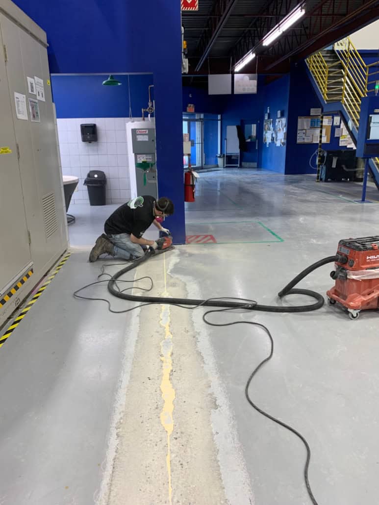 concrete surface preparation