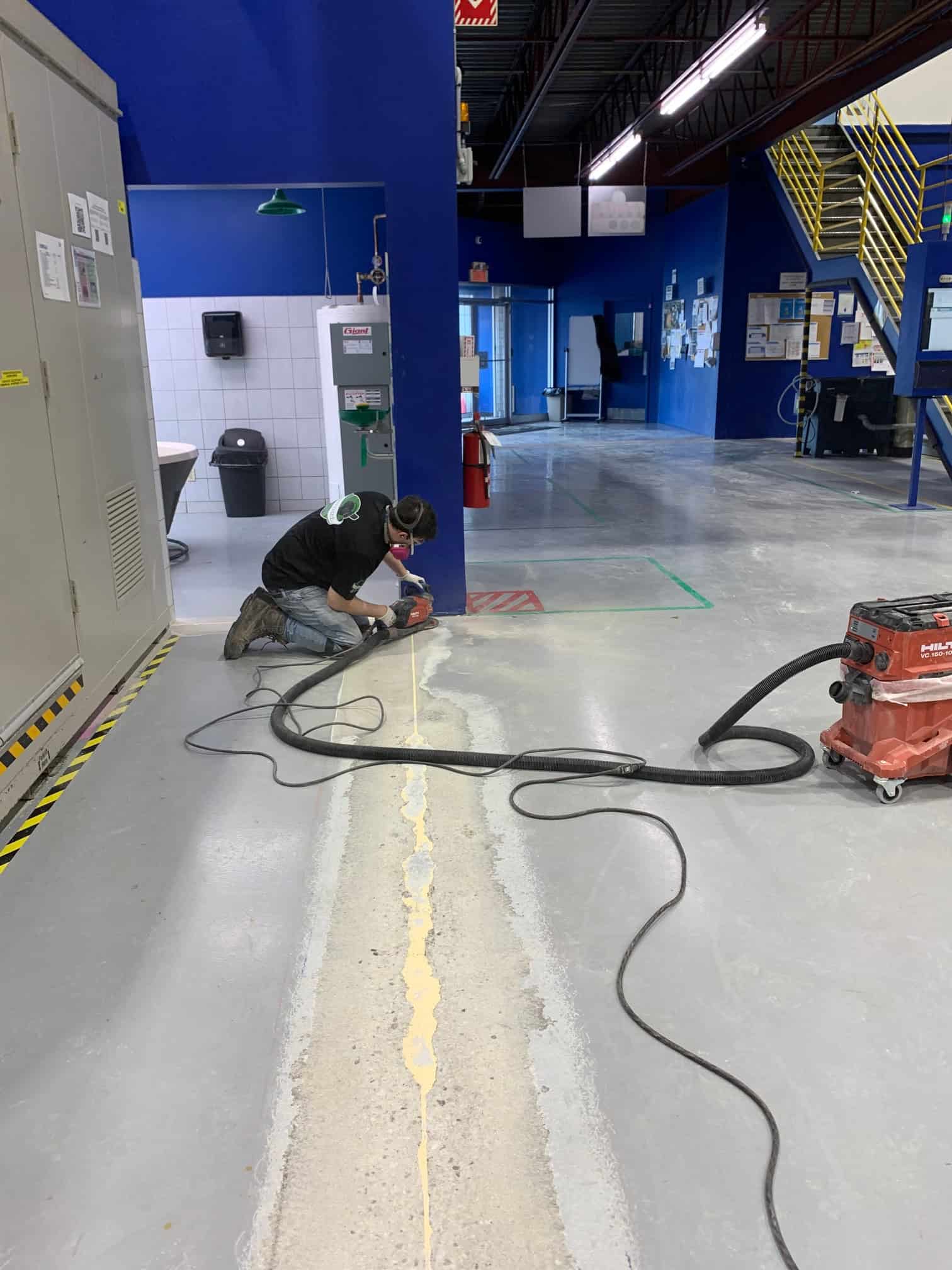 concrete surface preparation